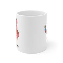 Load image into Gallery viewer, .vacations Porkbun mascot mug
