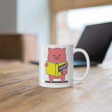 Load image into Gallery viewer, .how Porkbun mascot mug

