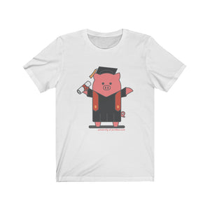 .university Porkbun mascot t-shirt