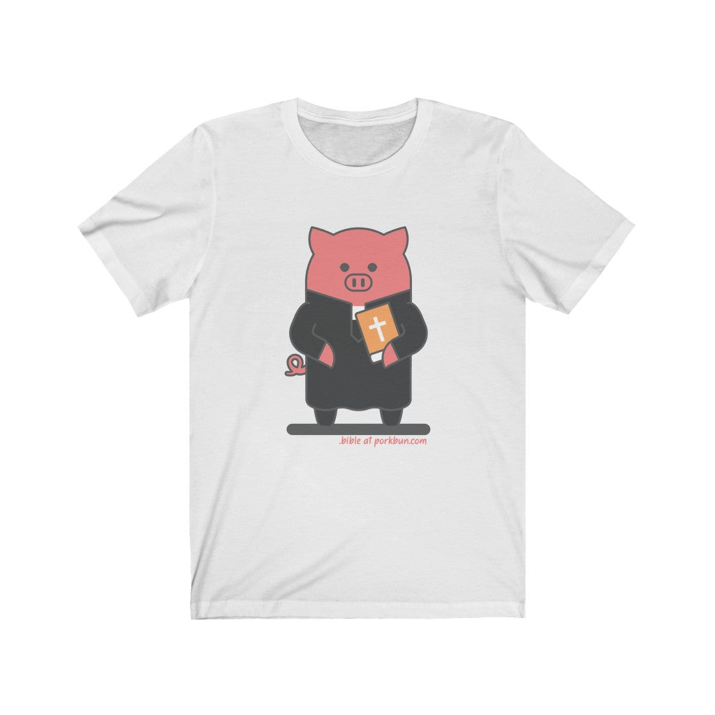 .bible Porkbun mascot t-shirt