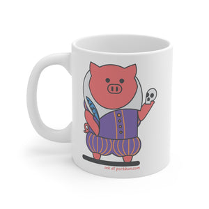 .ink Porkbun mascot mug