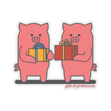Load image into Gallery viewer, .gifts Porkbun mascot sticker
