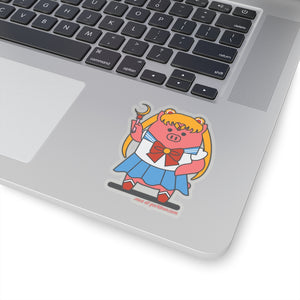 .moe Porkbun mascot sticker