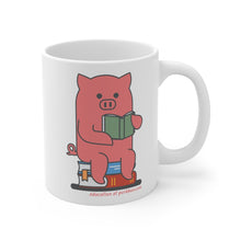 Load image into Gallery viewer, .education Porkbun mascot mug
