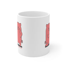 Load image into Gallery viewer, .diamonds Porkbun mascot mug
