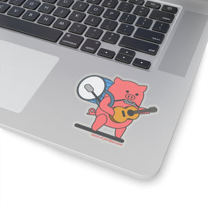 .band Porkbun mascot sticker