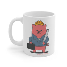 Load image into Gallery viewer, .archi Porkbun mascot mug
