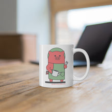 Load image into Gallery viewer, .garden Porkbun mascot mug

