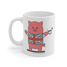 Load image into Gallery viewer, .me.uk Porkbun mascot mug
