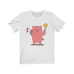 .tips Porkbun mascot t-shirt