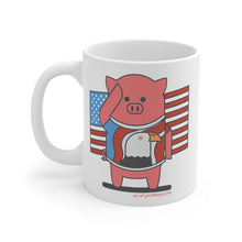 Load image into Gallery viewer, .us Porkbun mascot mug
