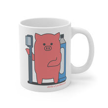 Load image into Gallery viewer, .dental Porkbun mascot mug

