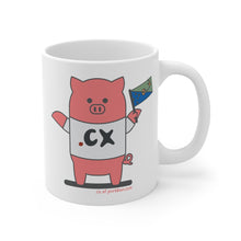 Load image into Gallery viewer, .cx Porkbun mascot mug
