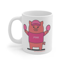 Load image into Gallery viewer, .pink Porkbun mascot mug
