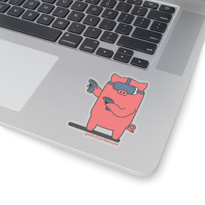 .game Porkbun mascot sticker