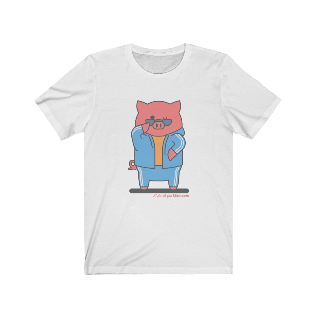 .style Porkbun mascot t-shirt