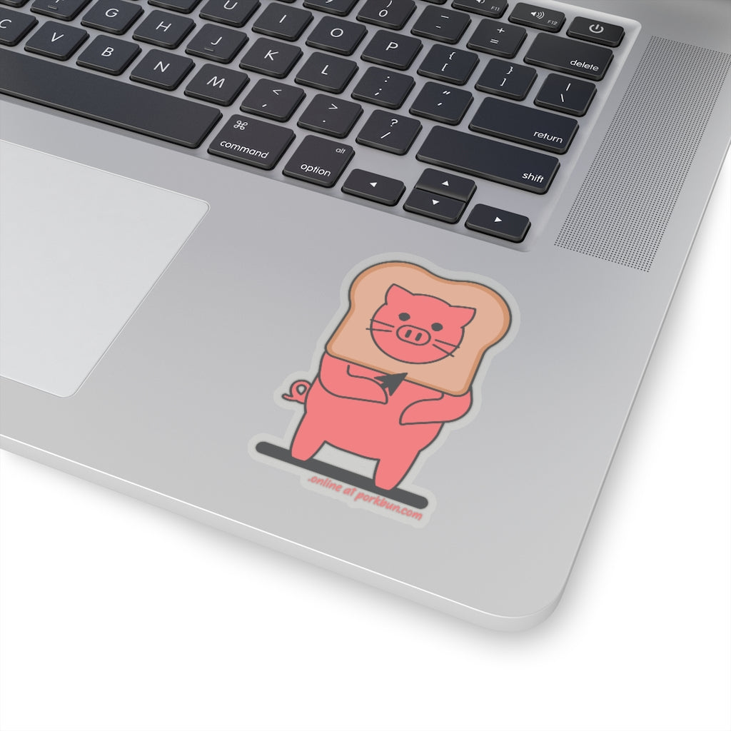 .online Porkbun mascot sticker