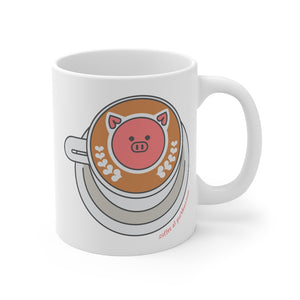 .coffee Porkbun mascot mug