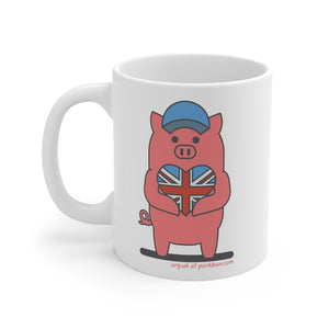 .org.uk Porkbun mascot mug