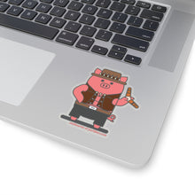 Load image into Gallery viewer, .melbourne Porkbun mascot sticker

