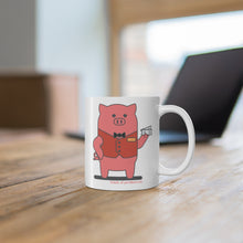 Load image into Gallery viewer, .tickets Porkbun mascot mug
