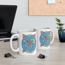 Load image into Gallery viewer, .earth Porkbun mascot mug
