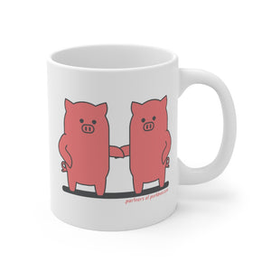 .partners Porkbun mascot mug