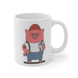 .portland Porkbun mascot mug