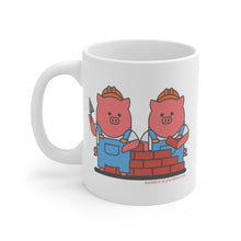 Load image into Gallery viewer, .builders Porkbun mascot mug
