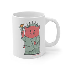 Load image into Gallery viewer, .nyc Porkbun mascot mug
