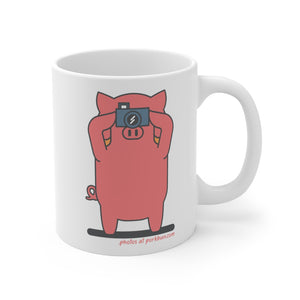 .photos Porkbun mascot mug