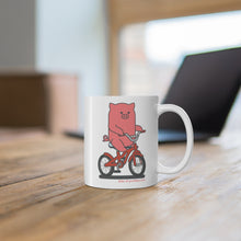 Load image into Gallery viewer, .bike Porkbun mascot mug
