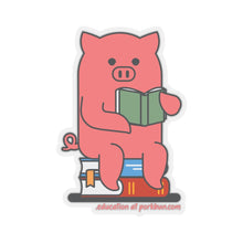 Load image into Gallery viewer, .education Porkbun mascot sticker
