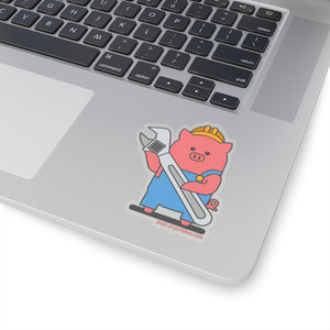 .tools Porkbun mascot sticker