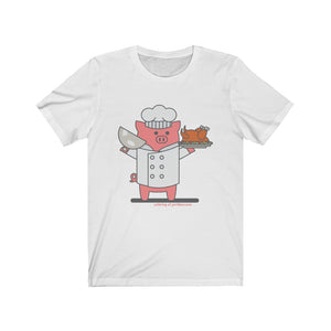 .catering Porkbun mascot t-shirt
